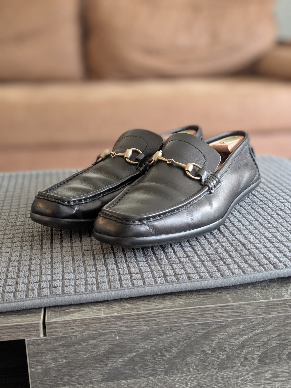 Gucci Horsebit Loafers Men's 11 — Runs Large, Black Leather
